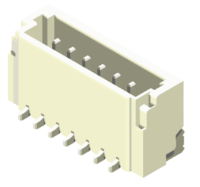 5W1001G0-107T0WRUA01 Amtek Wafer Connector 7Pos