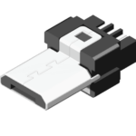 5UR2B05SM-105SDBUBD1 AMTEK MICRO USB B TYPE MALE SOLDER 1A 30V 5P RoHS