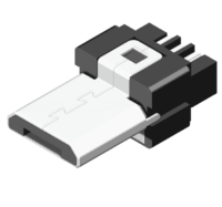 5UR2B05SM-105SDBUBD1 AMTEK MICRO USB B TYPE MALE SOLDER 1A 30V 5P RoHS