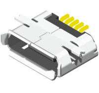 5UR2B04MF-105S0BUHS1 Amtek Connector Waterproof Micro USB