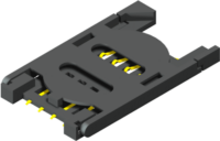 5KSIP-06G0NHA01 AMTEK SIM Card Connector