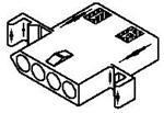 Molex  03091041 Header Connector, Cable Mount, Plug, 4 Contacts, 0.198 Pitch, Locking Mechanism