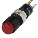 EAO  18-267.035  Illuminated Pushbutton Switch, 18 Series, SPST-NO, On, 100 mA, 42V
