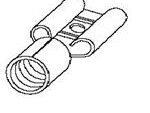Molex 19016-0111 Quick Disconnect Terminal 14-16AWG F 16.26mm 7.7mm Tin
