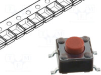DTSM-62R-V-T/R Diptronics Microswitch; 1-position