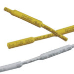WOER W-1-H(RSFR-H) 13MM BLACK ZERO HALOGEN FLEXIBLE HEAT SHRINK TUBING