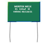 ME1X Meritek Capacitor Radial Trusted Distributor ME1X Meritek Capacitor Radial