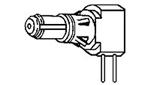 AMP 227602-2 Connector Contact PIN 50Ohm RA Thru-Hole