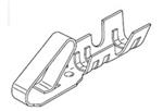 Molex 08-65-0814 Crimp Terminal 6459, 22-30 AWG, Bag, Phosphor Bronze Gold (Au)