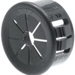 2863 Heyco Shorty Universial Bushing; .875"; Black