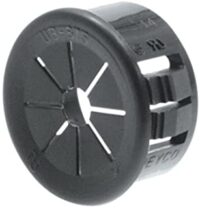 2863 Heyco Shorty Universial Bushing; .875"; Black