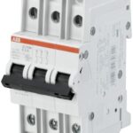 SU203M-K25 ABB Miniature Circuit Breaker 240VAC 25A 3 Pole