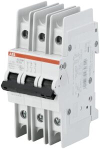 SU203M-K25 ABB Miniature Circuit Breaker 240VAC 25A 3 Pole