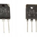 2SB1383 Sanken Darlington BJT Transistor PNP 120V 25A TO-3P