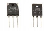2SB1383 Sanken Darlington BJT Transistor PNP 120V 25A TO-3P