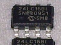 Microchip 24LC16BT-I/SN IC 24LC16 Series 16 Kbit I2C 2 Wire (2K x 8) 2.5 V Serial EEPROM SMT - SOIC-8