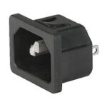 6100.4110 SCHURTER IEC APPLIANCE INLET C14, 10A, 250V