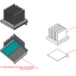 335618 Aavid Thermalloy Heat Sinks 19X19MM, 14.6MM Height