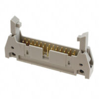 3M 3429-5302 Right Angle Pin Header with Ejector Latch Dual Row 26 Position