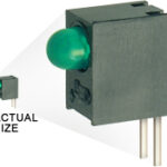 Ledtronics PC120TG4-140 LED Uni-Color Green 565nm 2-Pin