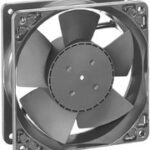 EBM / Pabst 4118N/2H8P DC Fan with Ball Bearings 48V 120W 11000 RPM 336CFM 78dB Flange Mount ROHS