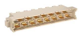 414574 Erni Connector Backplane DIN 41612 M 15 Position Trusted Distributor 414574 Erni Connector Backplane DIN 41612 M 15 Position