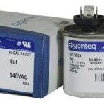 97F5337BX Genteq Capacitor 4uF 440V Oval