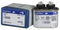 97F5337BX Genteq Capacitor 4uF 440V Oval