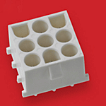 Molex 10-84-4031 PLUG & SOCKET CONN, RCPT, 3POS, 6.35MM, Series:MLX, Pitch Spacing:6.35mm, Contact