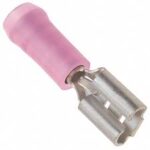 XSO9624SN Hollingsworth 22-18 .187 Nylon Female Partial Insulation Quick Disconnect Terminal with Vibratation Sleeve