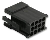 Souriau SMS12P1 Connector Housing 12 Pins 4 Rows Rectangular