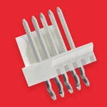 MOLEX 22-23-5024 Connector Wire to Board HDR 2 POS 2.54