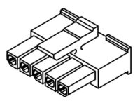 Molex 43645-0600 Polyester Receptacle Connector 6 Position 3MM Single Row