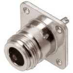 UG-58A AMPHENOL N Type Connector Jack, Female Socket 50 Ohm Panel Mount