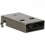 Molex 48037-1000 Connector, USB 2.0 , Type A, 4Ways SMD