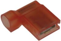 TE Connectivity 2-520128-2 Red Insulated Faston Flag Terminal 18-22 AWG 0.250" (1/4")