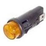 Ledtronics PF50-0PB-028V-T LED Panel Mount Indicator Uni-Color Blue 470nm