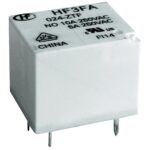 HF3FA/005-ZSTF Hongfa Subminiature Relay 5 A 5V SPDT