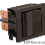 Eaton 2606-11E Illuminated DPDT Rocker Switch; Switch Operation:(On)-Off-(On); Contact Current Max:10A Switch Terminals:Screw;  Mounting Type:Panel RoHS