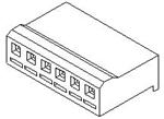 Molex 09-50-1081 Nylon Connector Housing 1 Row 8 Position Receptacle