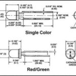 Dialight 521-9326 Green Difused LED T-1 1.9V 2mA Dome Lens Through Hole