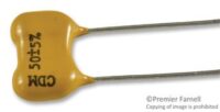 CD19FD471JO3F CDE Mica Capacitor 470pF 500V 5% Radial