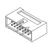 Molex 39-28-5101 Shrouded Connector Header 10 POS 2.54mm Right Angle Thru-Hole