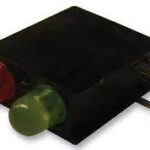 553-0711F Dialight LED Bi-Level Bi-Color Green, Red 10mA 4-Pin T-1