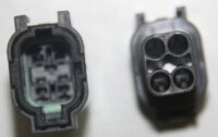 7222-7740-40 YAZAKI Combination Line Connector, 4 Contact(s), Male