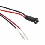 558-0601-007F Dialight LED Indicator Yellow Clear 45 1.9V 50mA Wire Leads