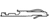 TE Connectivity / AMP 583857-8 Centerline Connector 0.100, 0.125, 0.156