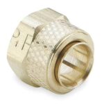 61PB-6 Parker 3/8" Nut and Brass Sleeve