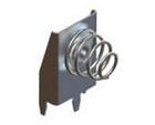 Keystone 628 Cylindrical Battery Contact with Spring