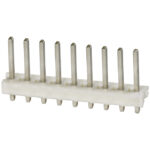 TE Connectivity / AMP 640383-9 Vertical Single Row Pin Header 9 Pins Through Hole Mount 3.96 mm Pitch